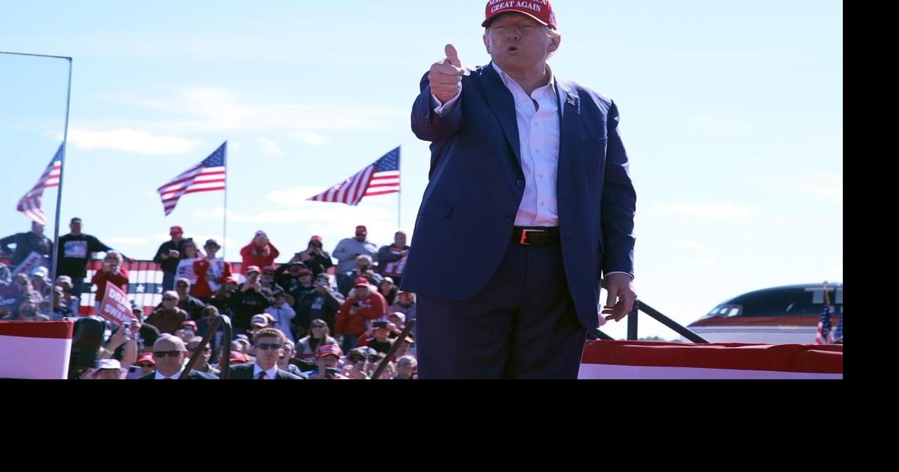 Trump's rhetoric on elections turns ominous as voting nears in the presidential race