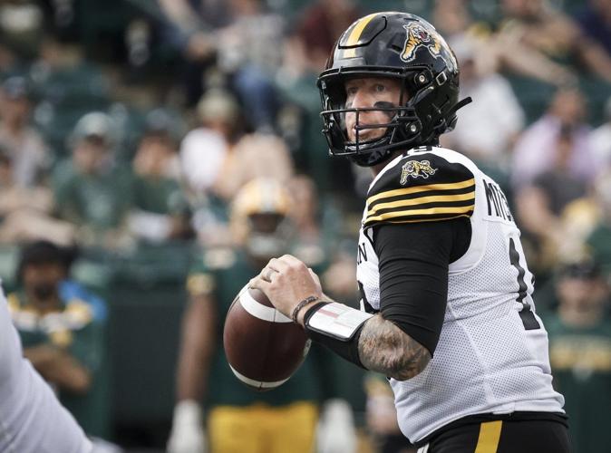 Tiger-Cats-Roughriders set to be quarterback showdown between Mitchell and Harris