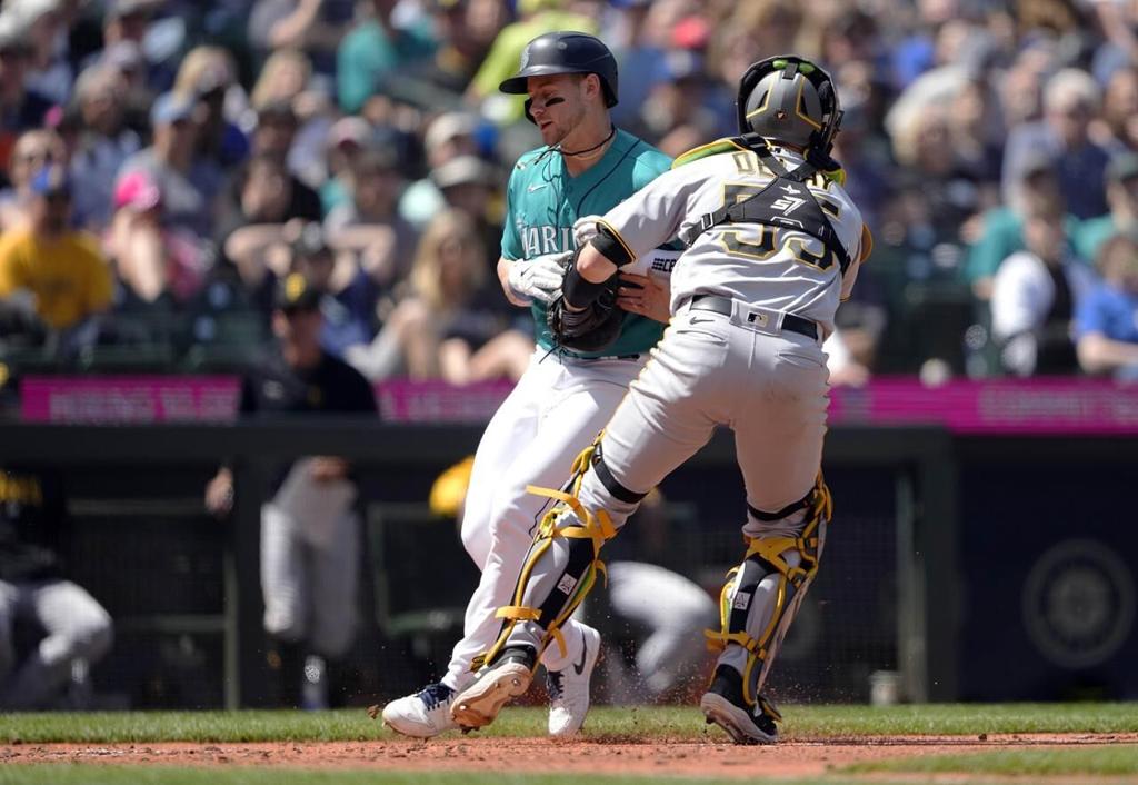 Luis Castillo strikes out 10 as Seattle Mariners beat Pittsburgh Pirates  5-0 - The San Diego Union-Tribune