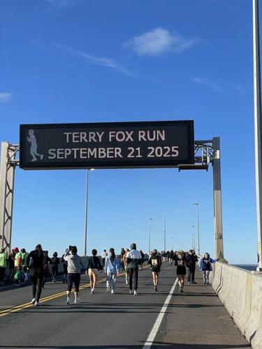 Confederation Bridge sees 10,000 people for annual Terry Fox Run