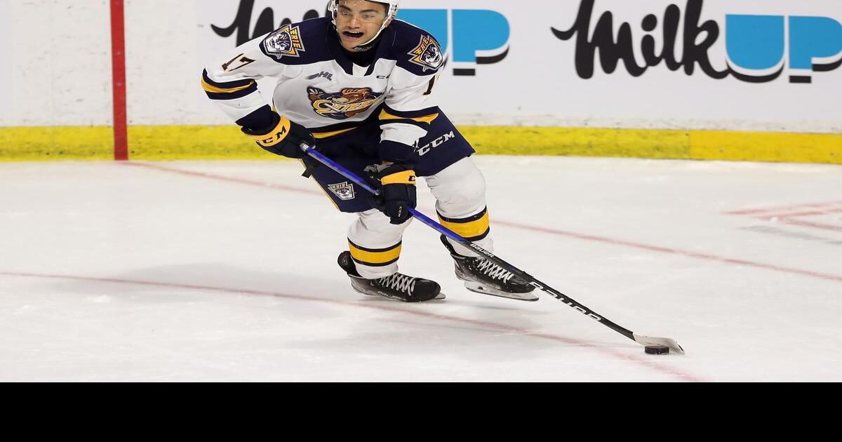 Malcolm Spence could be the first pick in the 2025 NHL draft