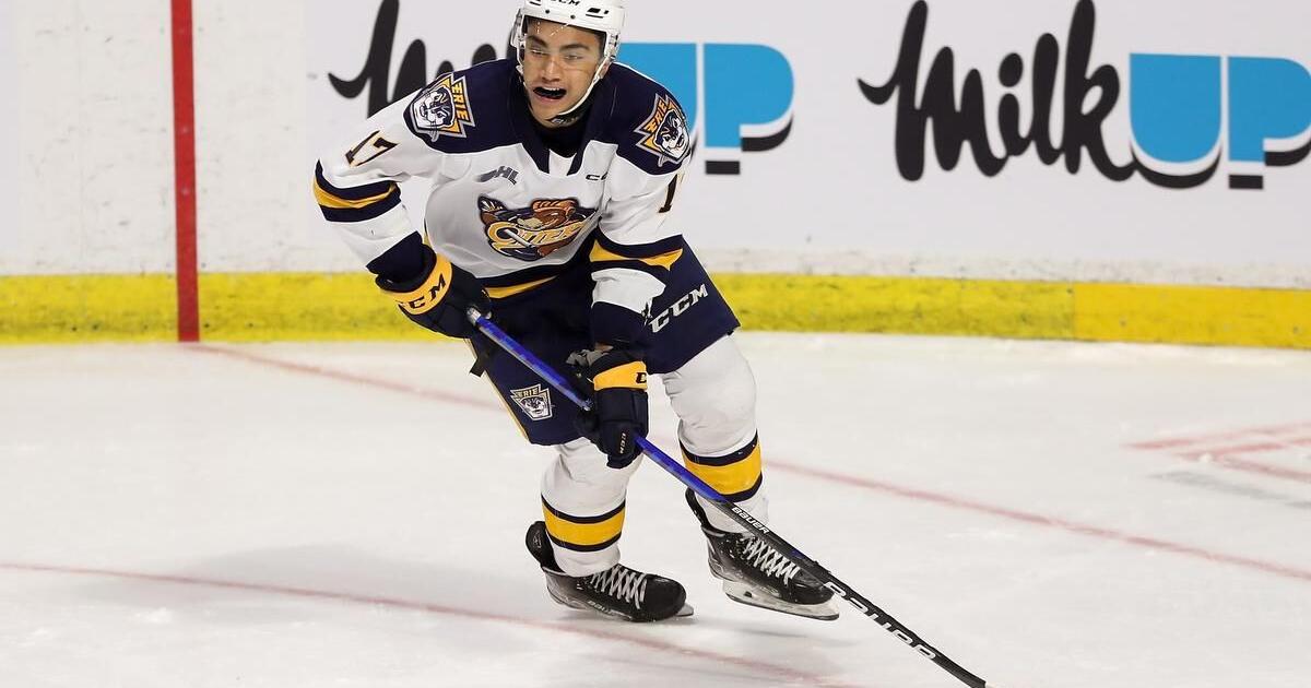 Malcolm Spence could be the first pick in the 2025 NHL draft