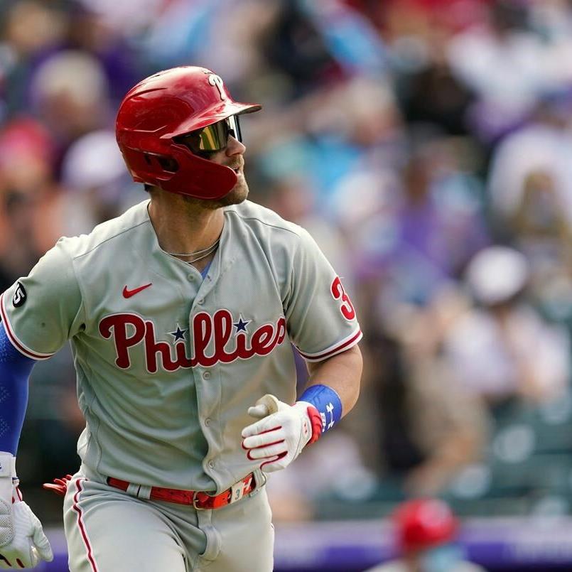 Story slam overcomes 2 Harper homers, Rockies top Phils 12-2 - The