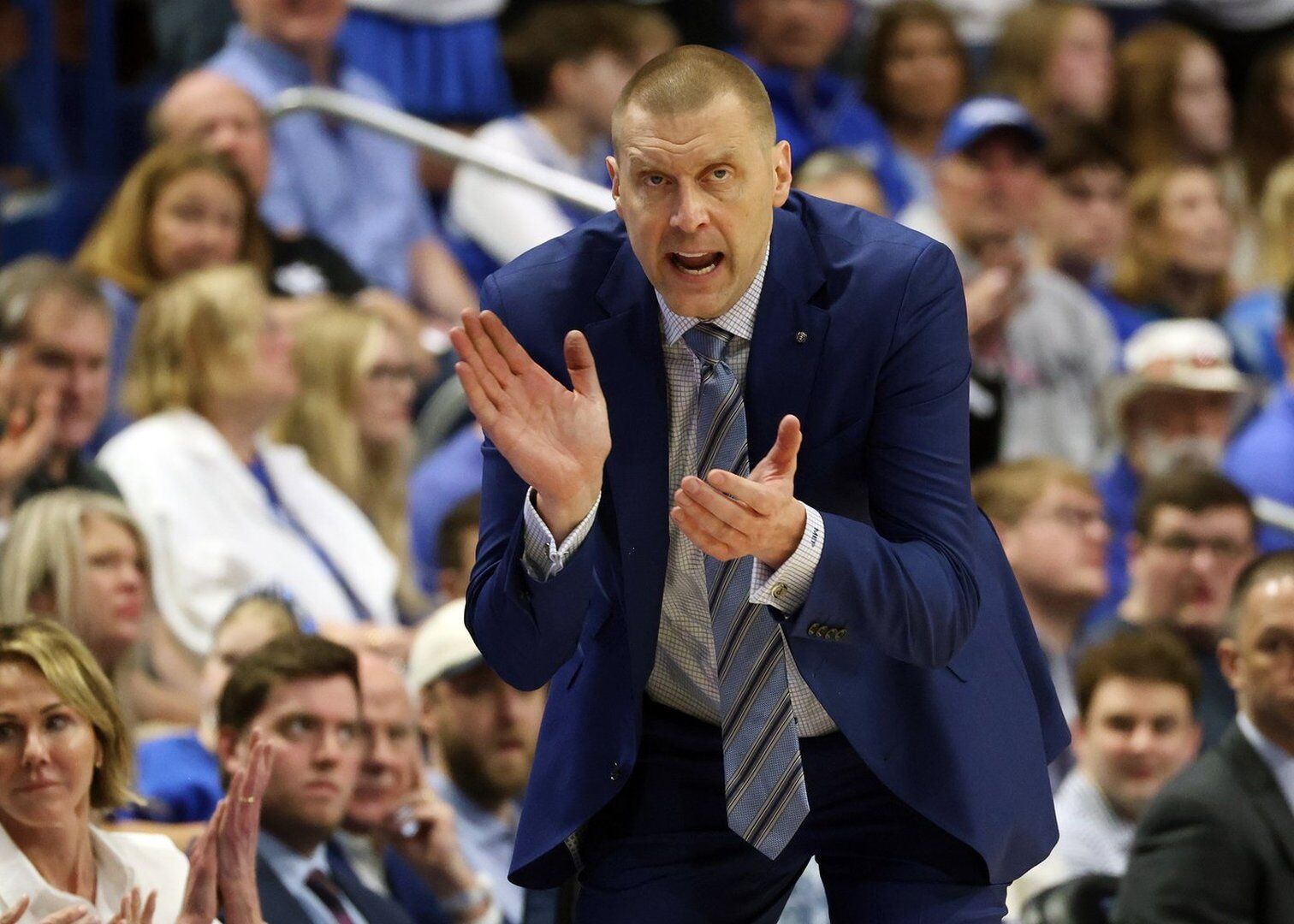 Mark Pope sidesteps Yaxel Lendeborg offer talk, blasts media for ...