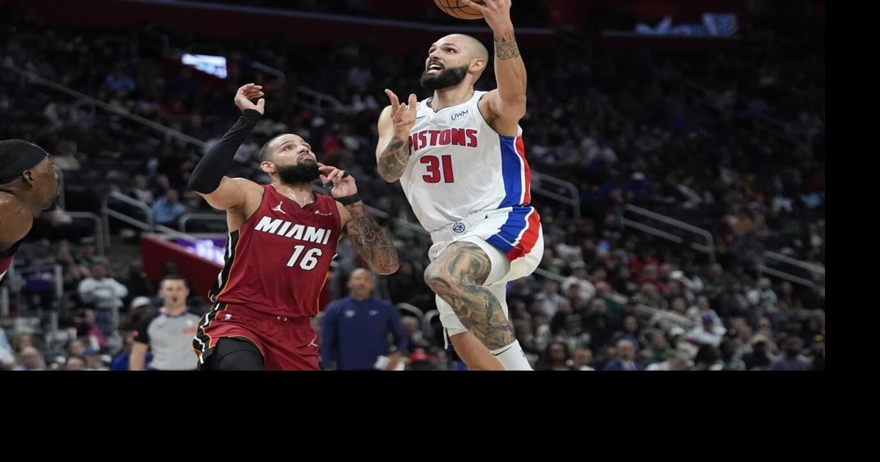Pistons guard Evan Fournier has been fined $25,000 by the NBA for kicking the ball into the stands