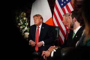 Trump says 'Canada wants to make a deal very badly, just like Iran' during Ireland visit