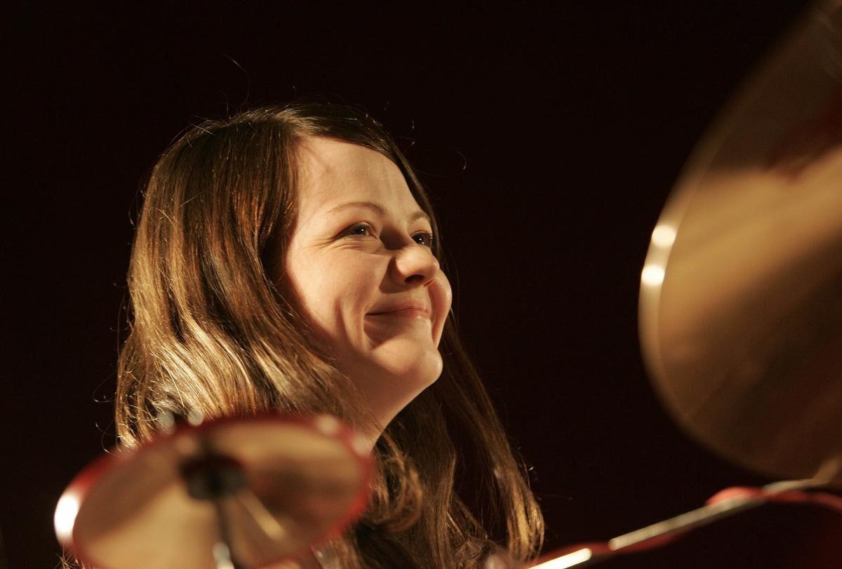 White Stripes Drummer - Meg White - DRUM! Magazine