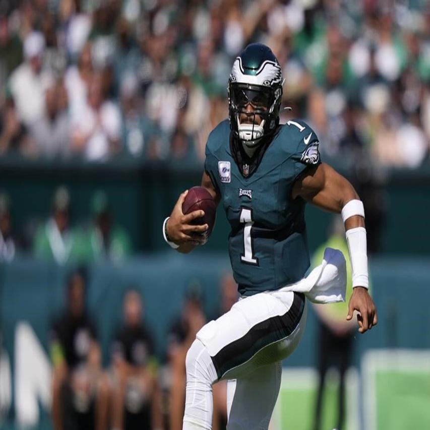 Eagles QB Jalen Hurts might need to rely on arm more, legs less in second  career start vs. Arizona Cardinals