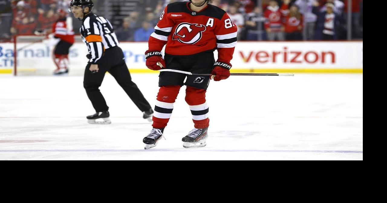 Jack Hughes scores twice, Markstrom posts second straight shutout as Devils beat Rangers, 5-0