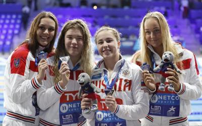 Olympic swimmer from Russia banned 2 years for doping