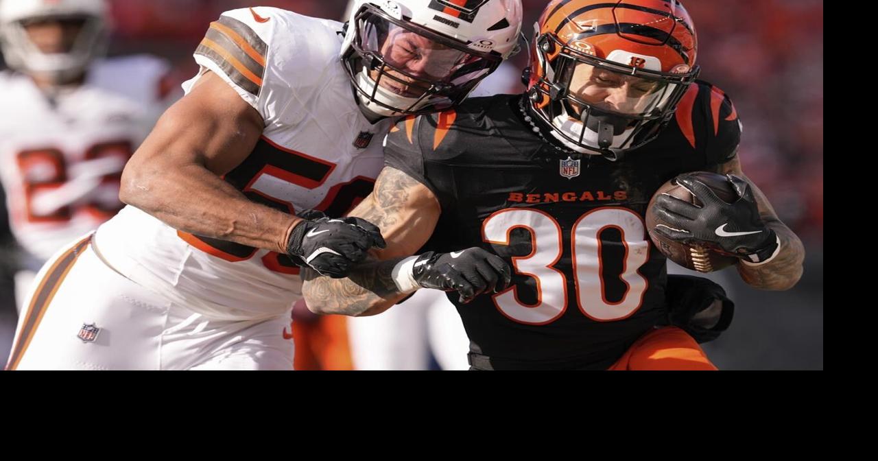 Bengals RB Chase Brown inactive for vital regular-season finale at Pittsburgh