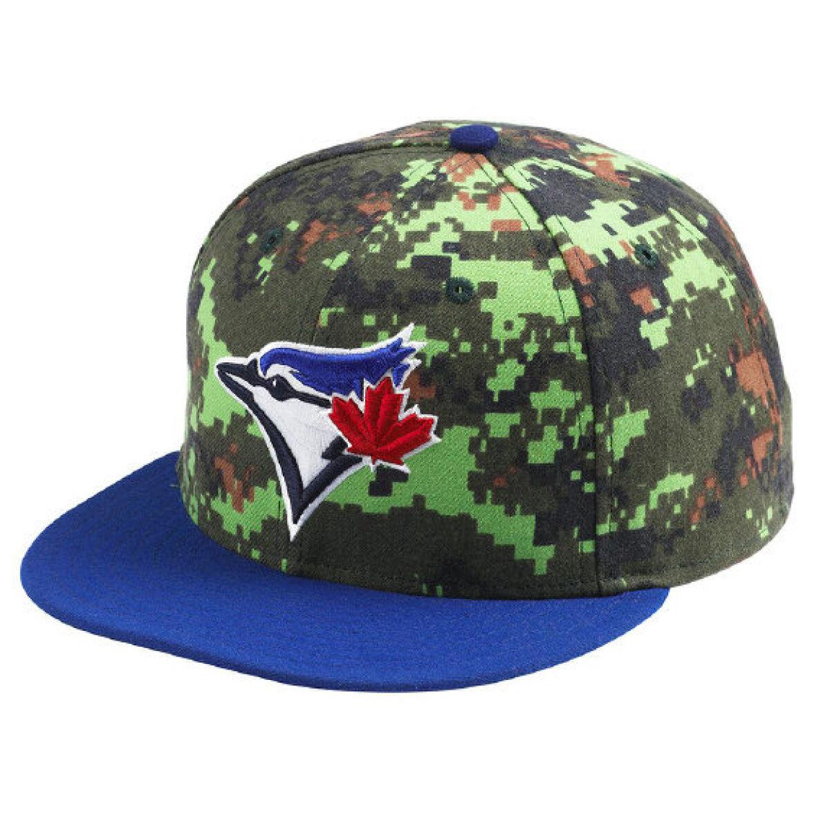 Blue Jays don Canadian Forces' CADPAT camouflage to celebrate U.S. Memorial  Day