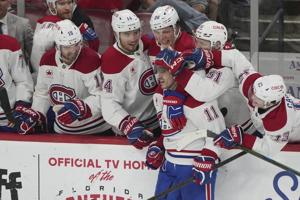 Nick Suzuki scores to lead Canadiens over Panthers 4-2