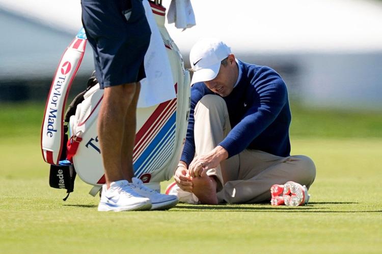 Rory McIlroy cuts practice short at the PGA with a blister on his right toe