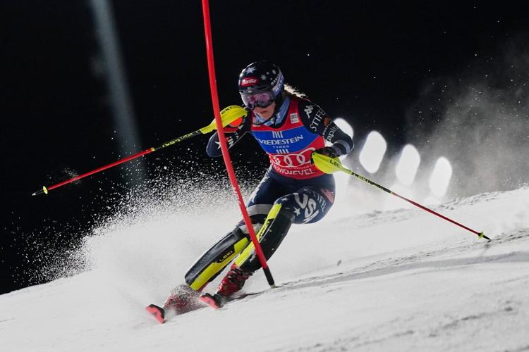 Mikaela Shiffrin Faces Rivals From Slovakia And Switzerland In Slalom