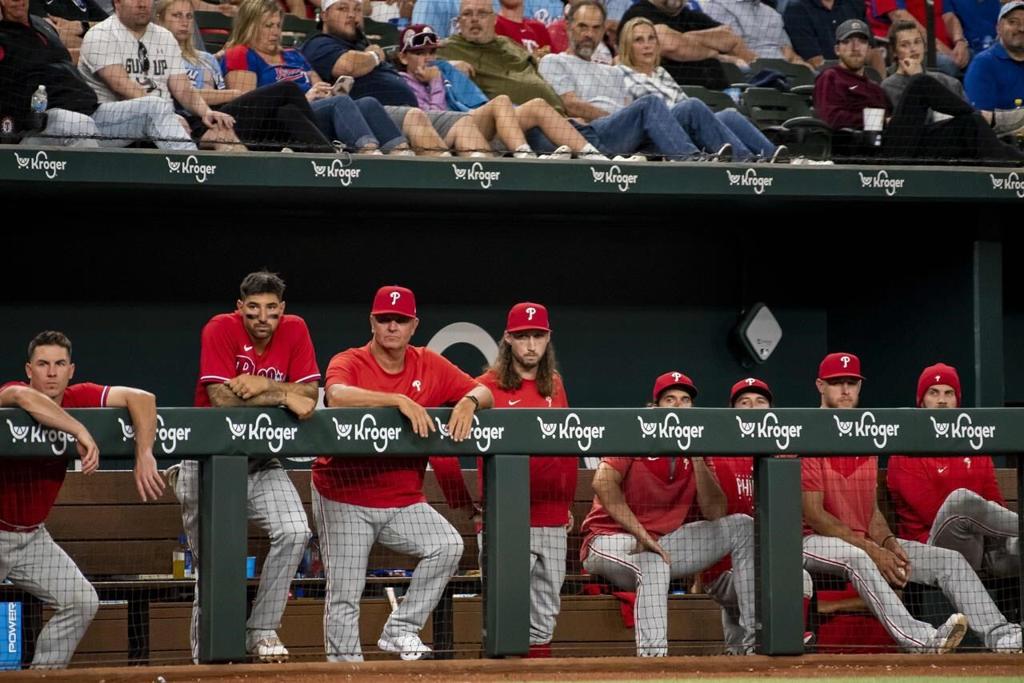 Semien, Perez help Rangers win 2-1 to sweep NL-champ Phils Southwest News -  Bally Sports