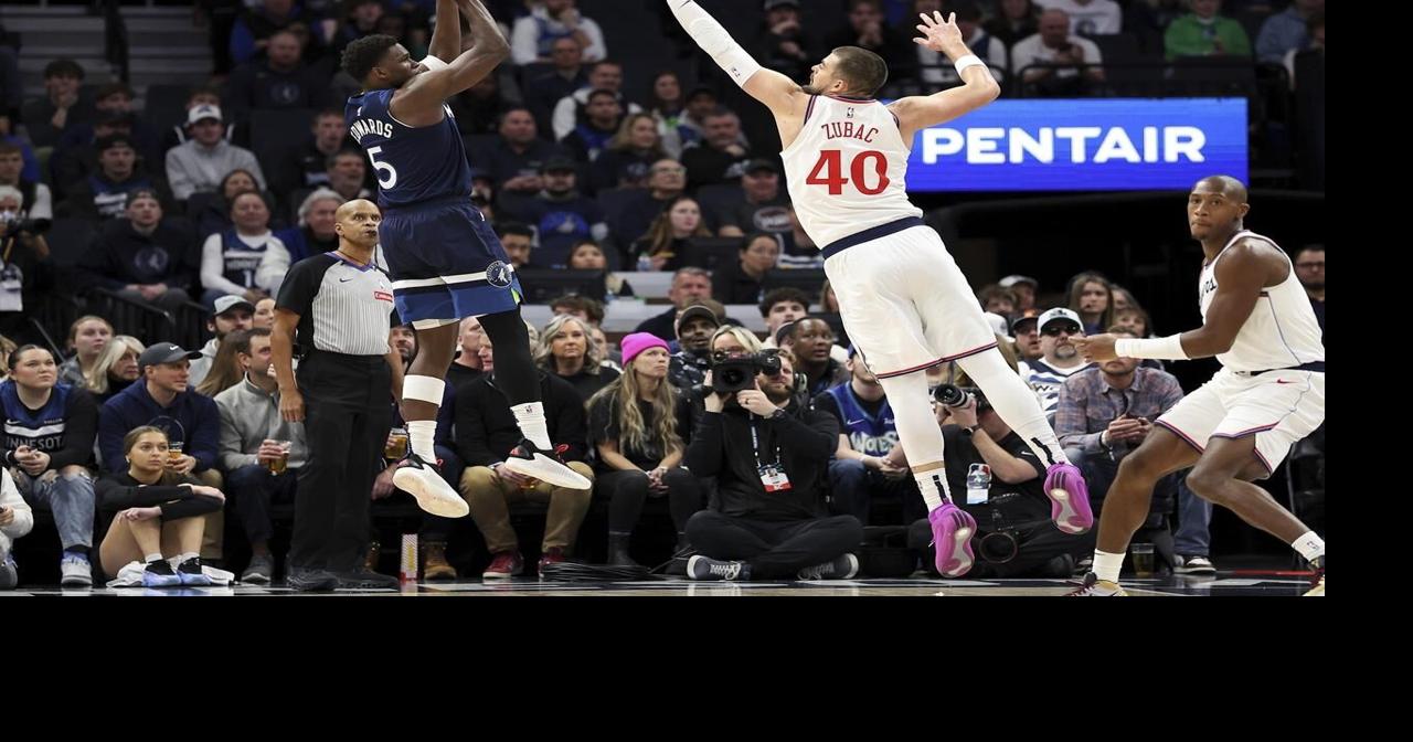 Edwards scores 37 to lead Timberwolves past Clippers 108-106