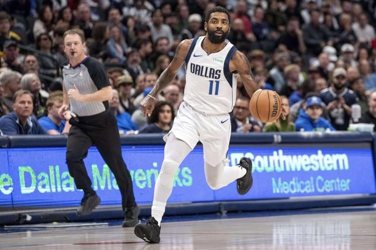 Irving hits big 3-pointers, scores 35 points to lead the Mavericks over the Timberwolves, 115-108