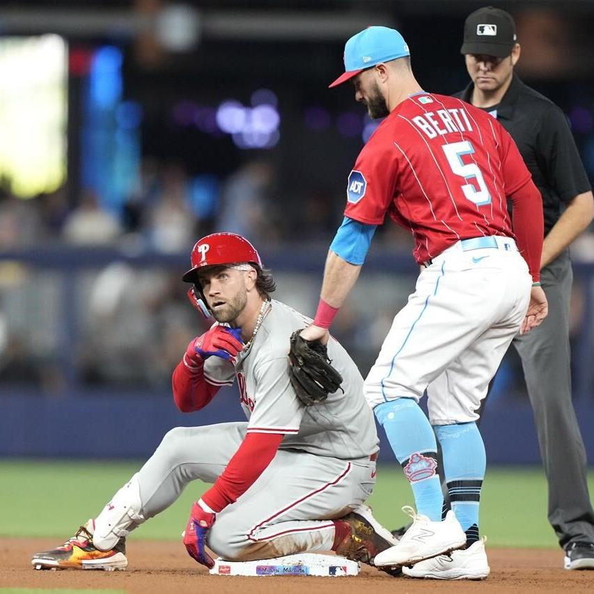 Soler drives in 2 runs as Marlins end Phillies' franchise-tying