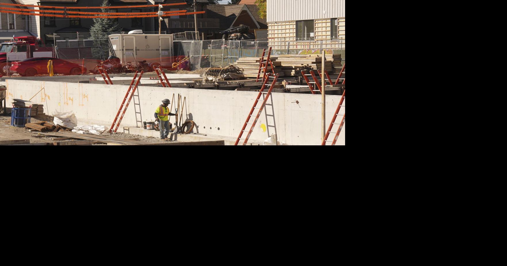 What cites in Canada are building new housing quickly?