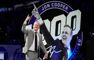 Lightning's Jon Cooper wins the Jack Adams Award as NHL coach of the year