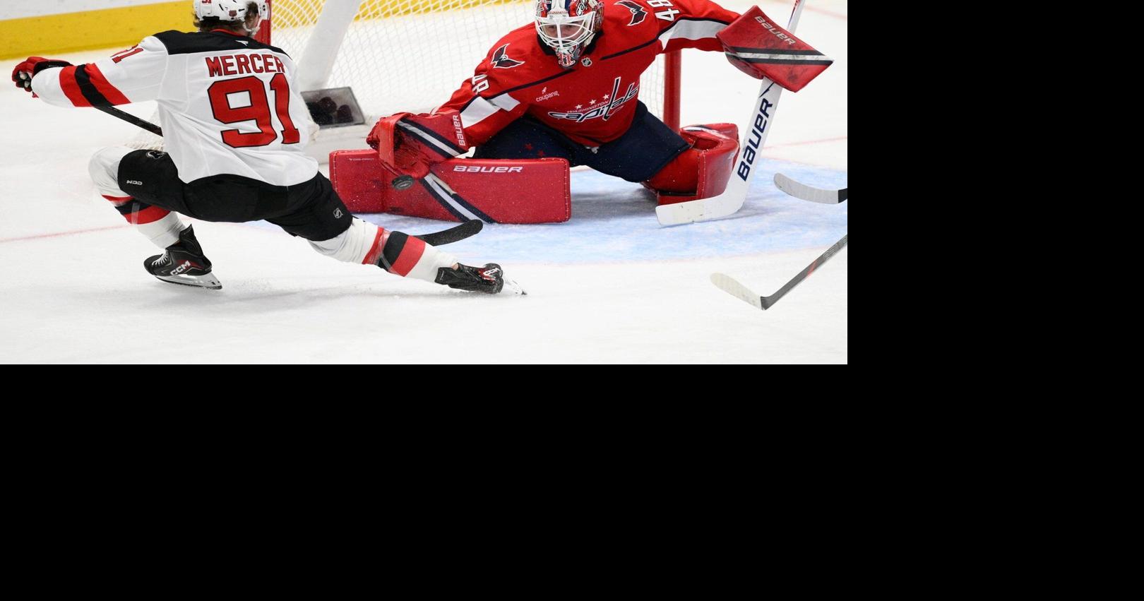 Logan Thompson backstops Capitals to 2-1 win over the Devils