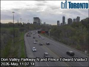 DVP reopens after weekend closure for maintenance