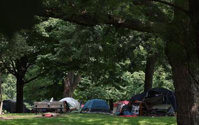 Dufferin Grove tents