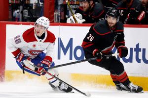 Hurricanes blank Canadiens 4-0 to take 3-1 series lead in Eastern Conference final