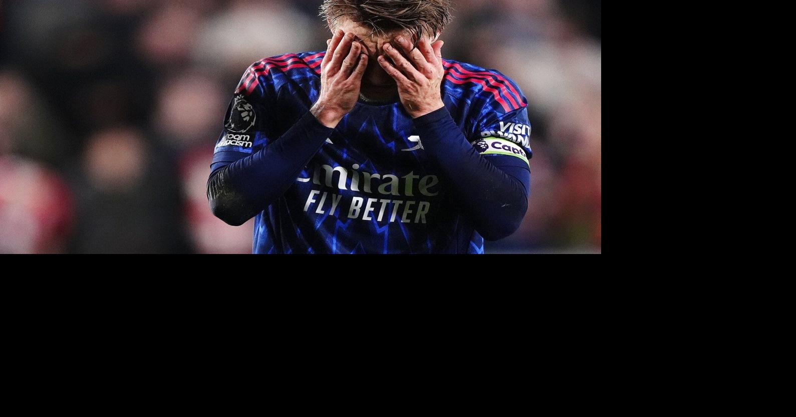 EPL scores: Arsenal’s Premier League title bid takes a hit after 1-1 draw at Brentford