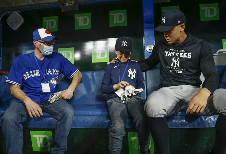 Yankees' Aaron Judge Meets 9-Year-Old Fan from Viral Video After