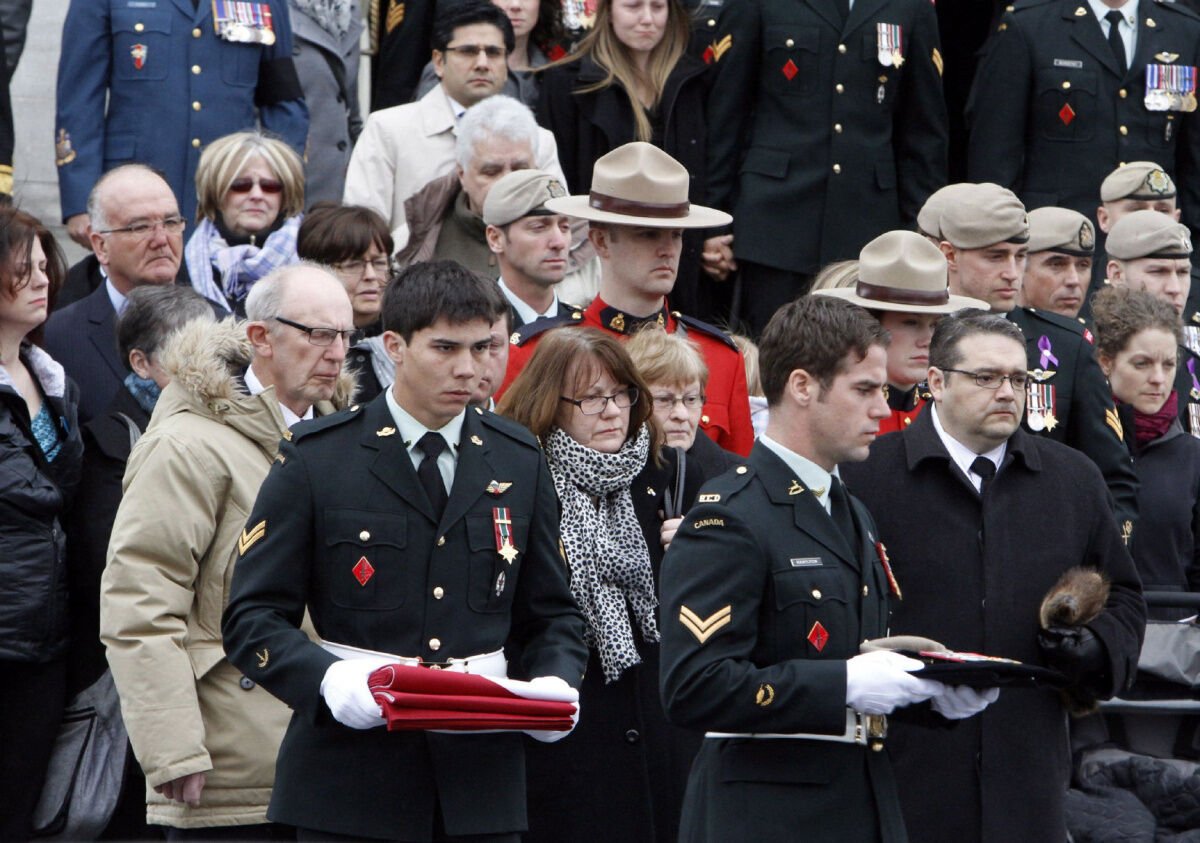 Funeral Held For Sgt. Andrew Doiron In Ottawa, Burial In Military Cemetery