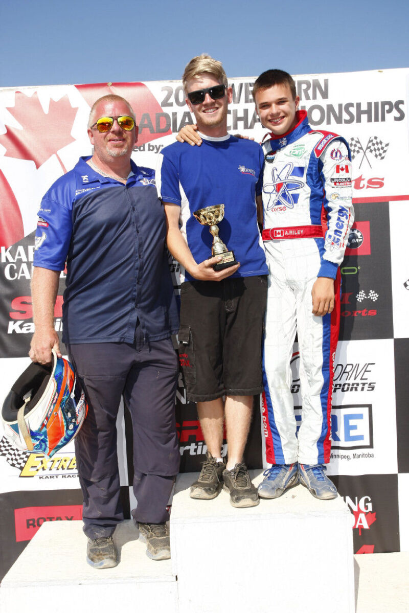 Austin Riley, Canada's first autistic racecar driver, pursues his