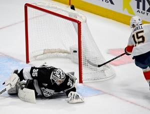 Ekblad helps Panthers beat Kings 4-2 in Quebec City
