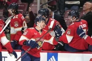 Rodrigues has 2 goals, 2 assists as Panthers beat Stars 5-4
