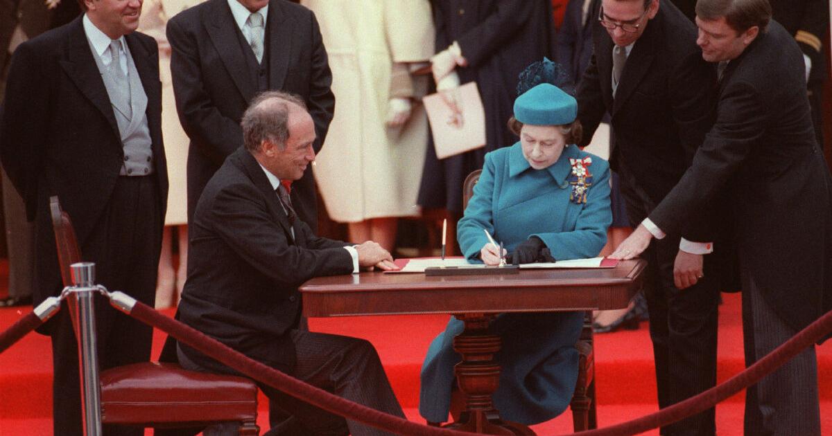 The Charter of Rights tops list of Canadian icons