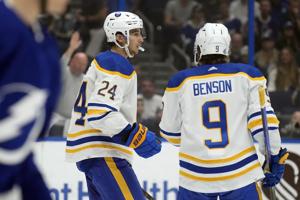 Dylan Cozens scores 2 goals as Sabres beat Lightning 4-2 to finish another disappointing season