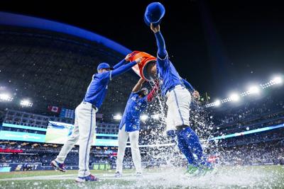 Blue Jays get contributions across lineup in Yankees sweep, surge to top of AL East