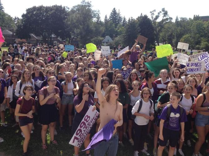 Tens of thousands of high school students walk out en masse to protest ...