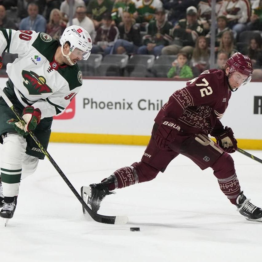 Keller's 2nd of game in OT gives Coyotes 5-4 win over Wild – Twin