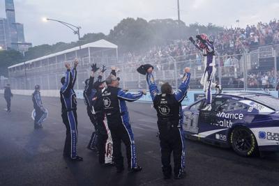 NASCAR's Shane van Gisbergen is hoping for another successful weekend in downtown Chicago