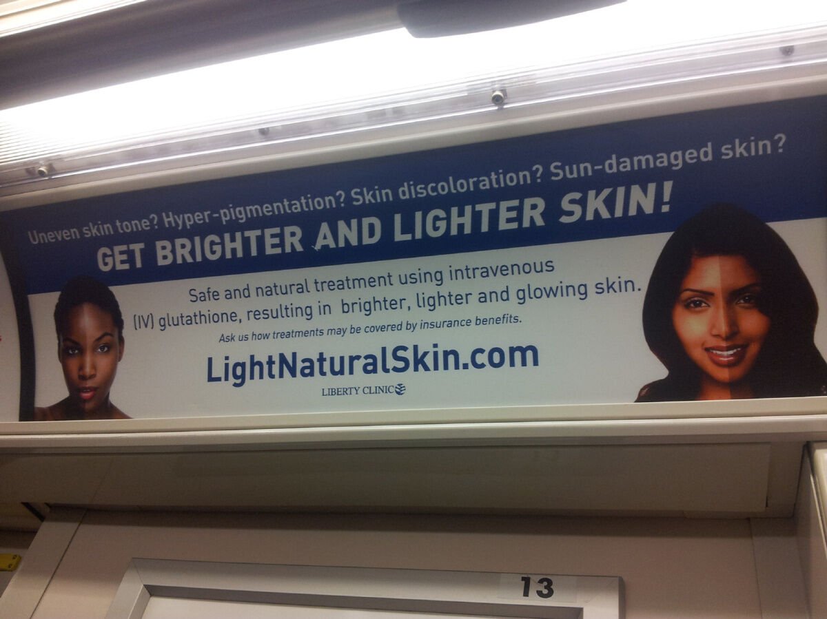 Complaints lead to removal of controversial ad for skin lightening