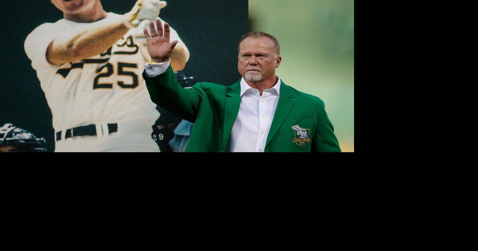 Mark McGwire returns to the Athletics as a special assistant to player development