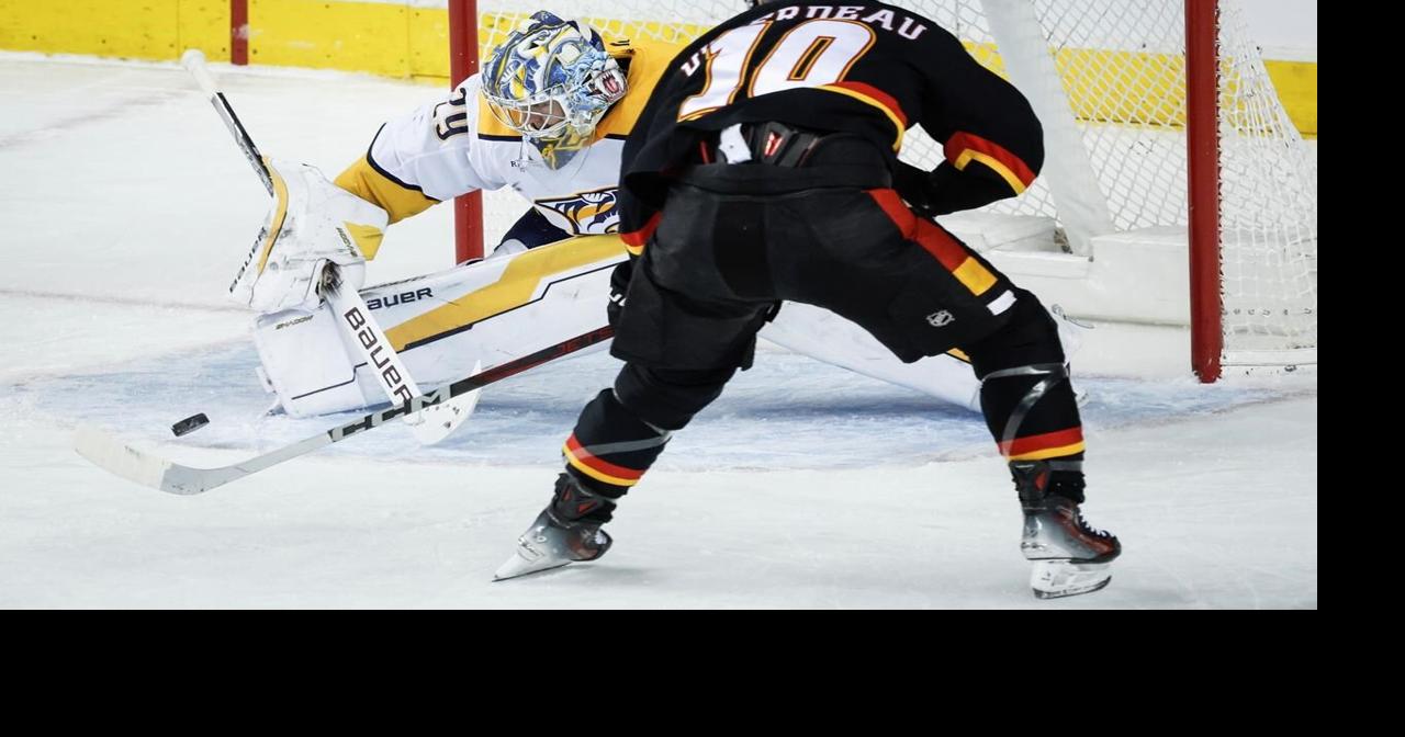 O'Reilly nets hat trick as Predators burn Flames 4-1
