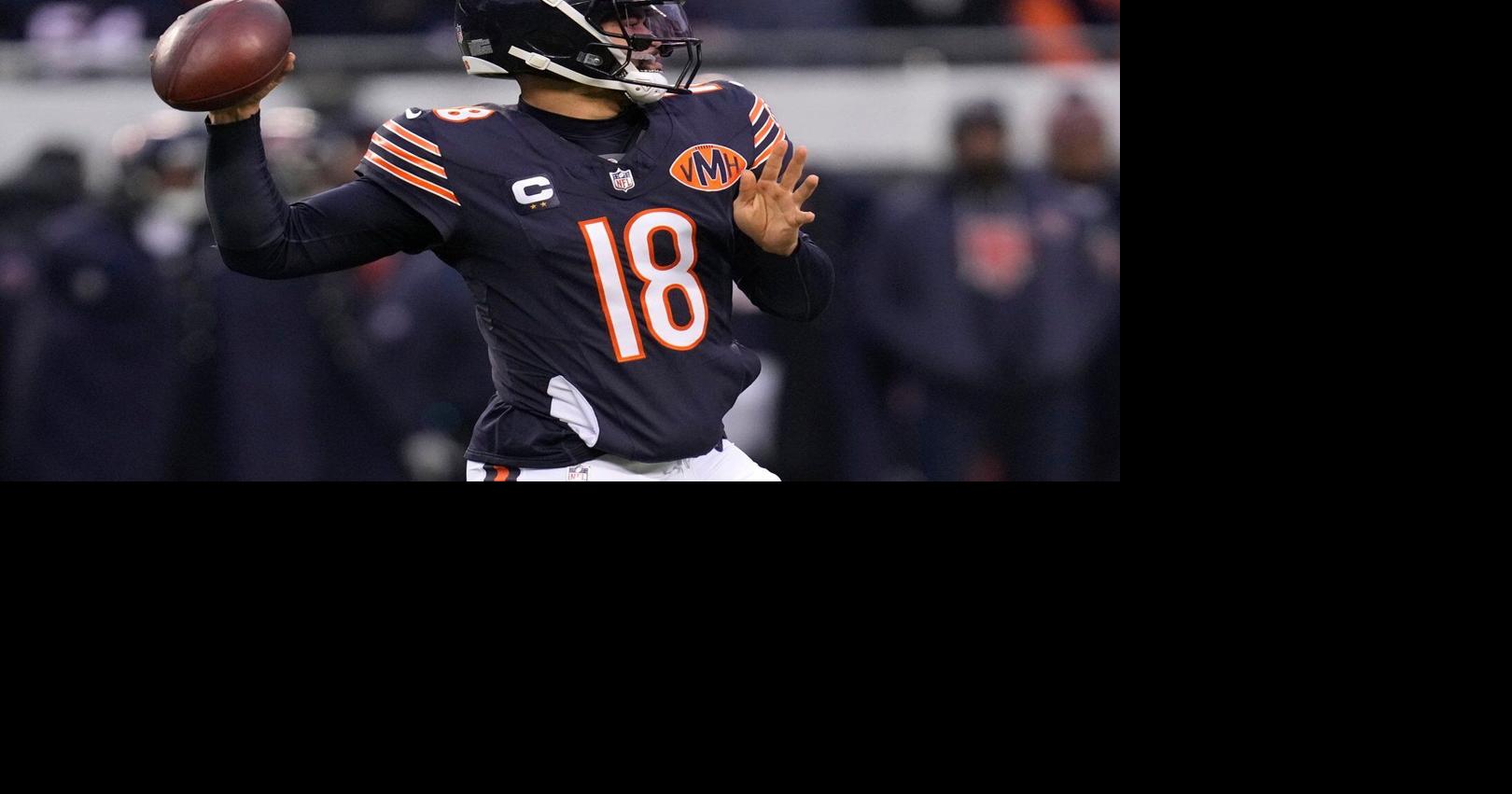 Caleb Williams breaks Bears single-season passing record in loss to Lions