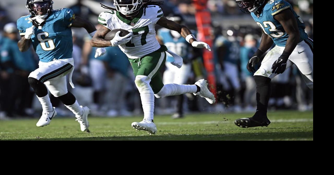 Vintage performance by Davante Adams and Aaron Rodgers carry Jets past defenseless Jaguars 32-25