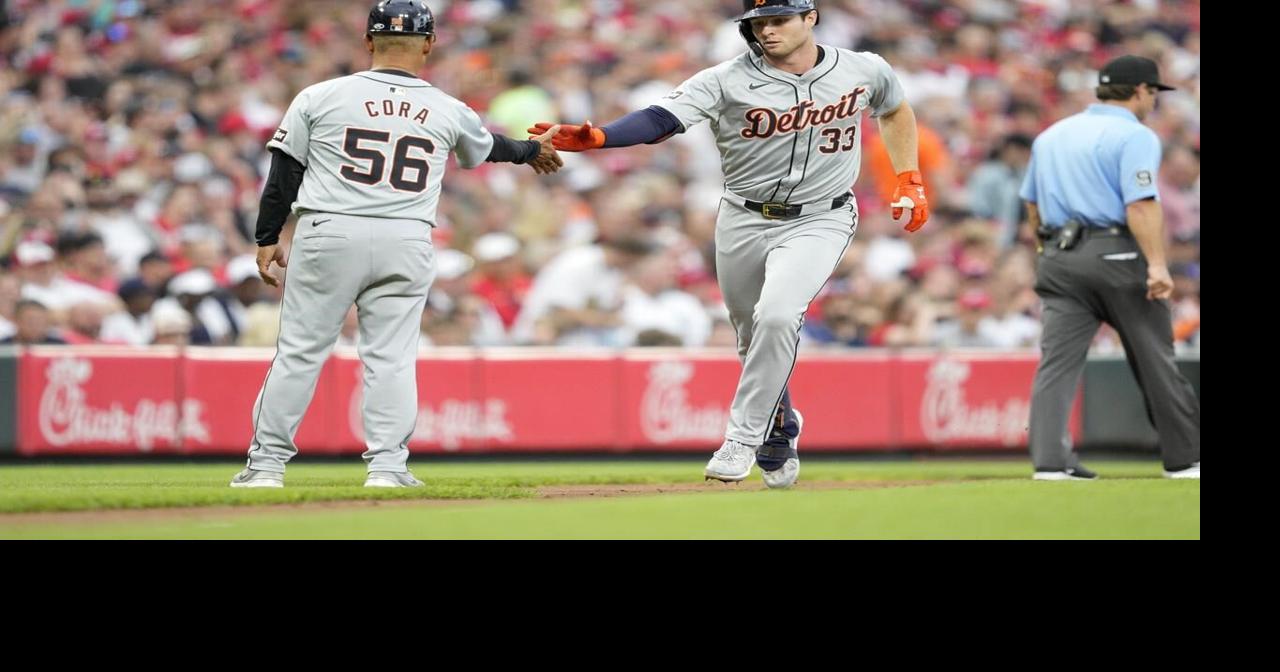 Rookie Colt Keith homers twice, Reese Olson starts strong for Detroit as Tigers down Reds 5-4