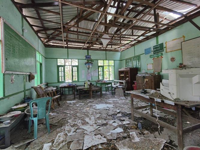 Funerals held in Myanmar for pupils and teachers killed in airstrike on school