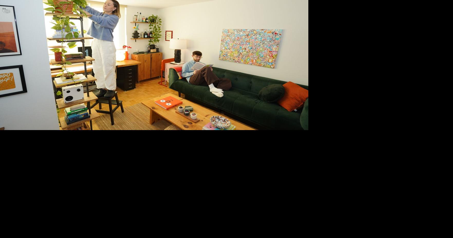 How this Toronto couple turned a 430-square-foot rental into a cosy, stylish home