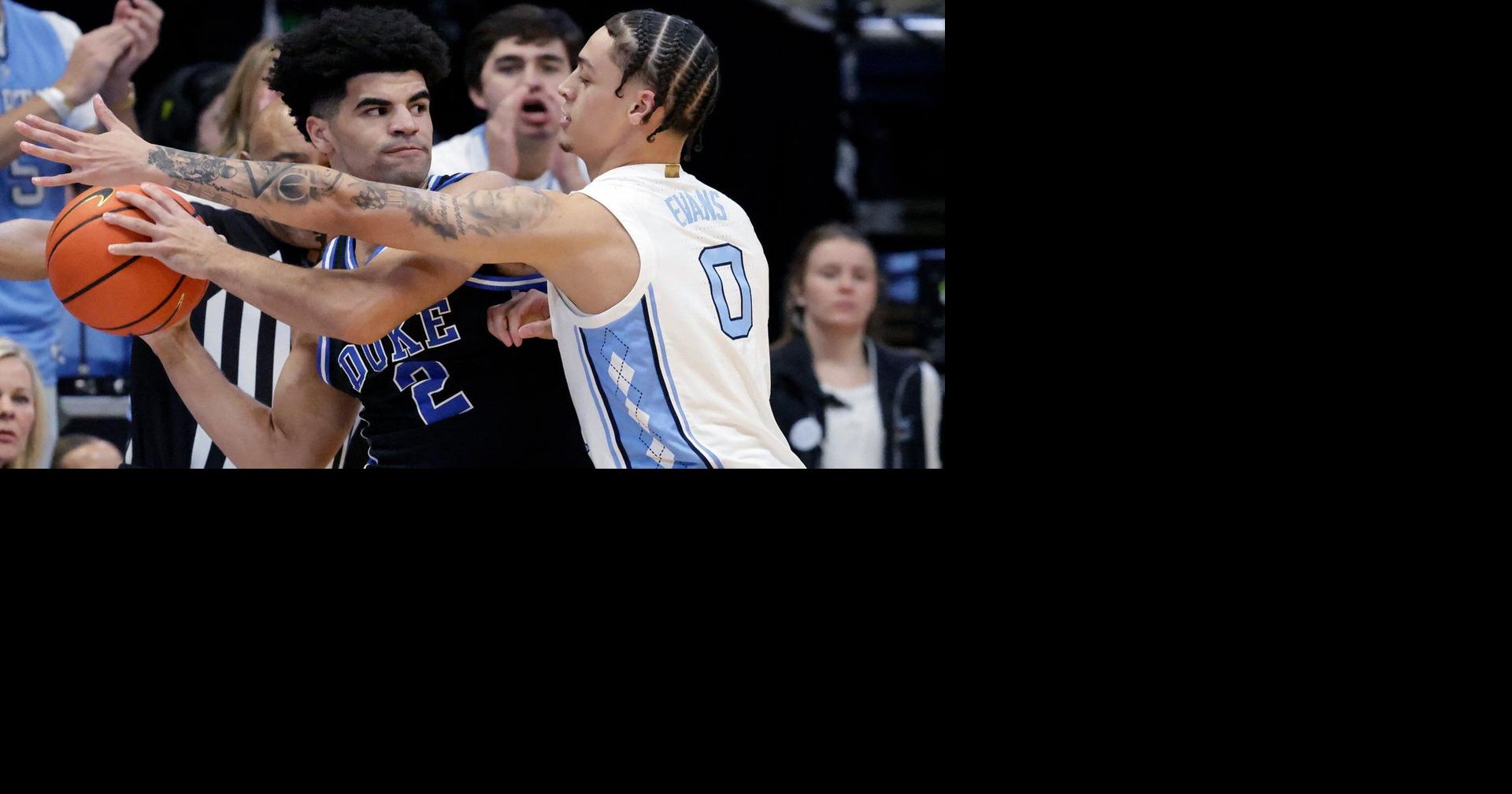 Seth Trimble hits late 3 to lift No. 14 UNC past No. 4 Duke 71-68 in stunning rivalry finish